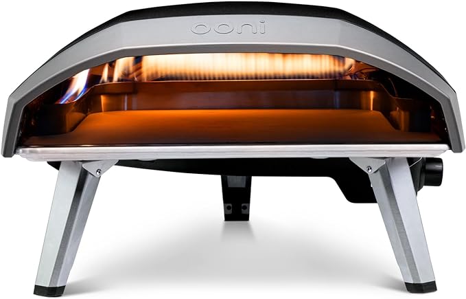 Ooni Koda 16 Gas Pizza Oven – 28mbar Propane Outdoor Pizza Oven, Portable Pizza Oven For Fire and Stonebaked 16 Inch Pizzas, With Gas Hose & Regulator, Countertop Pizza Maker, Outdoor Pizza Cooker